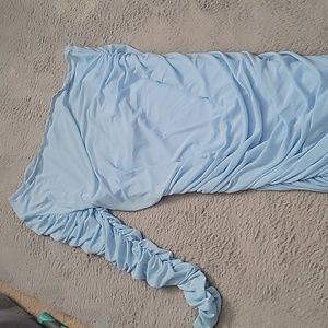Plus ruched dress